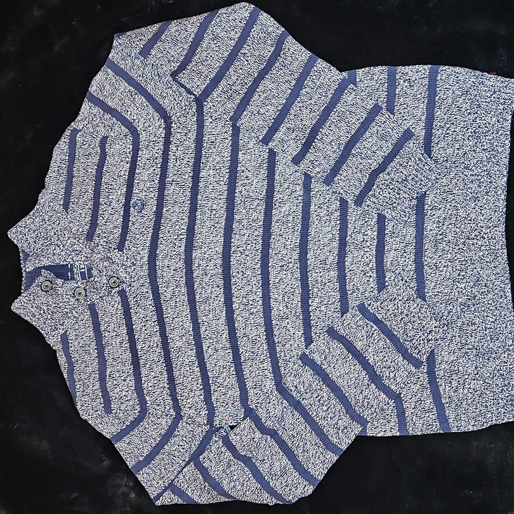 EUC Izod 1/4 Button-up Cotton Sweater - Sz L (14/16)